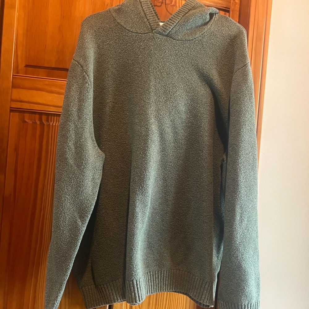 Men's XL Green Sweater Hoodie